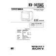 SONY KV1415G Service Manual cover photo