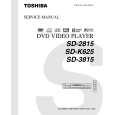 TOSHIBA SDK625 Service Manual cover photo