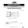 JVC KDSHX750 Service Manual cover photo