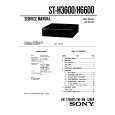 SONY STH6600 Service Manual cover photo