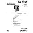 SONY TCMAP5V Service Manual cover photo