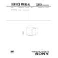 SONY KVB14K3 Service Manual cover photo