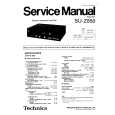 TECHNICS SUZ850 Service Manual cover photo