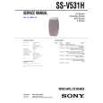 SONY SSV531H Service Manual cover photo