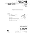 SONY PCLKPX1 Service Manual cover photo