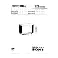 SONY KVC2581D Service Manual cover photo