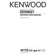KENWOOD DDX8027 Owner's Manual cover photo