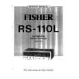 FISHER RS110L Service Manual cover photo