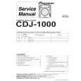 PIONEER CDJ-1000/KUC Service Manual cover photo