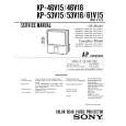 SONY KP46V15 Service Manual cover photo