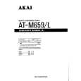 AKAI AT-M659 Owner's Manual cover photo