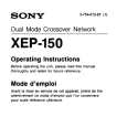 SONY XEP-150 Owner's Manual cover photo