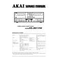 AKAI HXM515W Service Manual cover photo