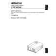HITACHI CPX995W Owner's Manual cover photo