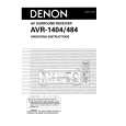 DENON AVR-1404 Owner's Manual cover photo