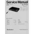 TECHNICS SL-PC20 Service Manual cover photo