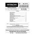 HITACHI 60CX29B Service Manual cover photo