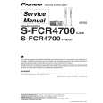 PIONEER S-FCR4700 Service Manual cover photo