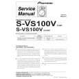 PIONEER S-VS100V/XJI/E Service Manual cover photo