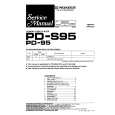 PIONEER PD95 Service Manual cover photo