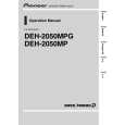 PIONEER DEH-2050MPG/XN/ES Owner's Manual cover photo