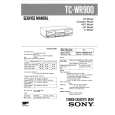 SONY TCWR900 Service Manual cover photo