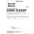 PIONEER DBR-S200F/NYXK/FR Service Manual cover photo