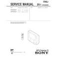 SONY KWP-65HD1 Service Manual cover photo