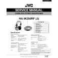 JVC HA-W250RF Service Manual cover photo
