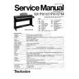 TECHNICS SXPX107 Service Manual cover photo