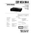 SONY CDPM34 Service Manual cover photo