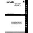 AIWA HSPX397 Service Manual cover photo