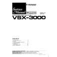 PIONEER VSX3000 Service Manual cover photo