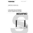 TOSHIBA MD20FM3 Service Manual cover photo