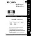 AIWA NSXS212EZ Service Manual cover photo