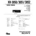 SONY XR-3051 Service Manual cover photo