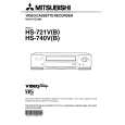 MITSUBISHI HS-721V(B) Owner's Manual cover photo