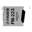 FISHER FM223 Service Manual cover photo