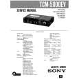 SONY TCM5000EV Service Manual cover photo