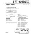 SONY LBT-N200CDX Service Manual cover photo