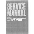 AKAI VT700 Service Manual cover photo