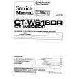 PIONEER CT-W606DR Service Manual cover photo