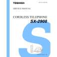 TOSHIBA SX2908 Service Manual cover photo