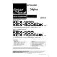 PIONEER KEX500 Service Manual cover photo