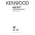 KENWOOD HM-DV7 Owner's Manual cover photo