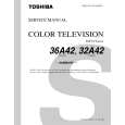 TOSHIBA 32A42 Service Manual cover photo