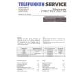 TELEFUNKEN C930 Service Manual cover photo