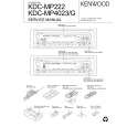 KENWOOD KDCMP222 Service Manual cover photo