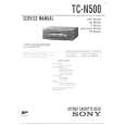 SONY TCN500.PDF Service Manual cover photo