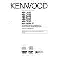 KENWOOD XDA850DV Owner's Manual cover photo